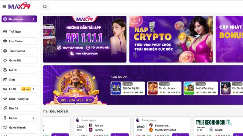 Bạn đã biết được MAX79 là nhà cái nào hay chưa?