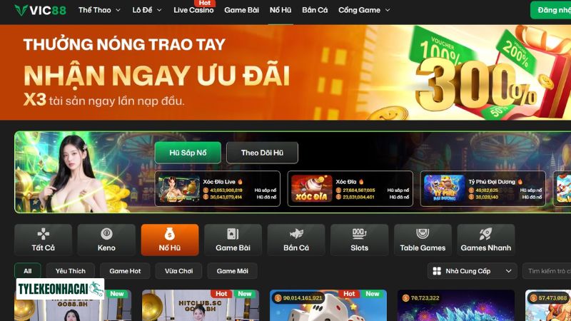 Ưu điểm của nhà cái VIC88
