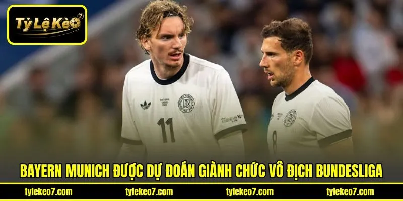 Bayern Munich được dự đoán giành chức vô địch Bundesliga