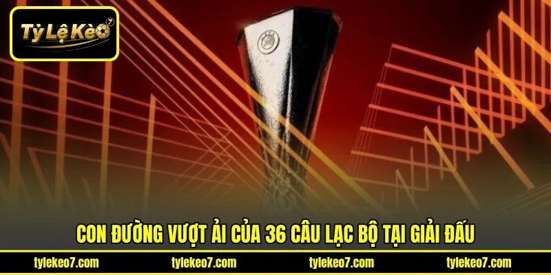 Con đường vượt ải của 36 câu lạc bộ tại giải đấu