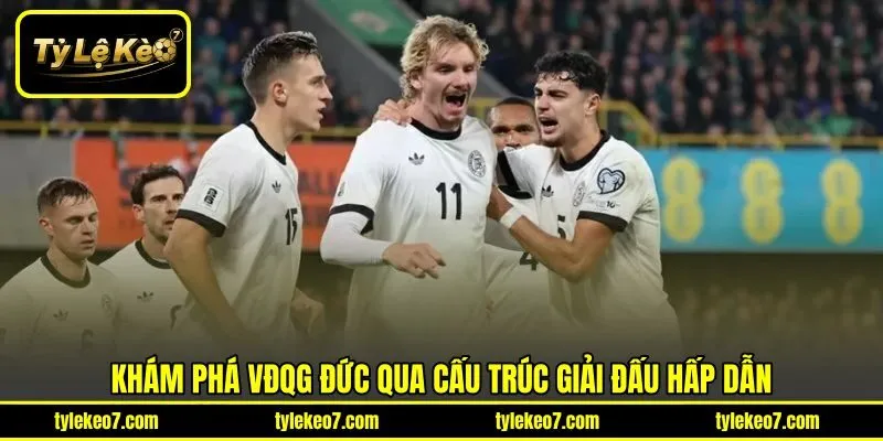 Khám phá VĐQG Đức qua cấu trúc giải đấu hấp dẫn