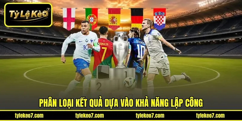 Phân loại kết quả dựa vào khả năng lập công