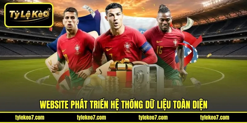 Website phát triển hệ thống dữ liệu toàn diện